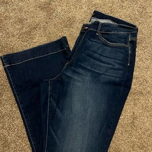 Dark Judy Blue Jeans, NWOT, Size 22W, Flare